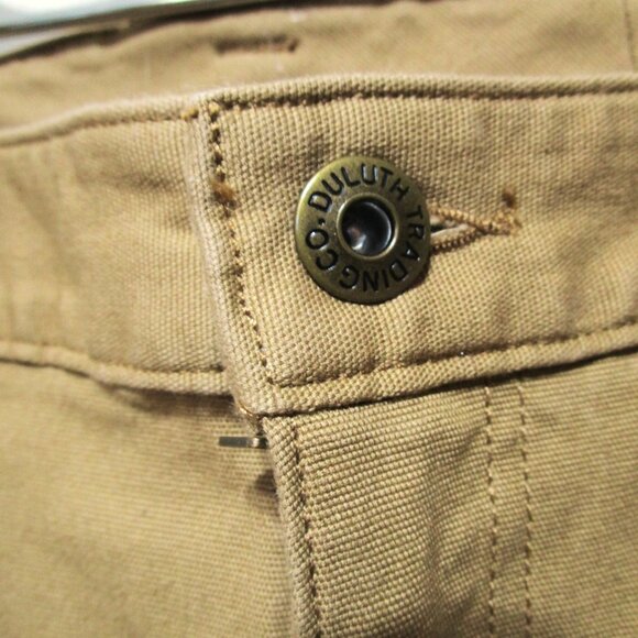 Duluth Trading Co Cargo Pants Women 10 X 33 Flex Fire Hose Relaxed Curvesetter - Picture 6 of 11